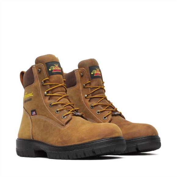 NEW THOROGOOD men\'s genesis waterproof work boot in chestnut main image 6